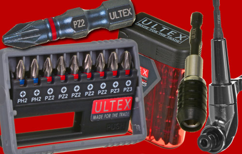 Ultex Screwdriver Bits & Holders